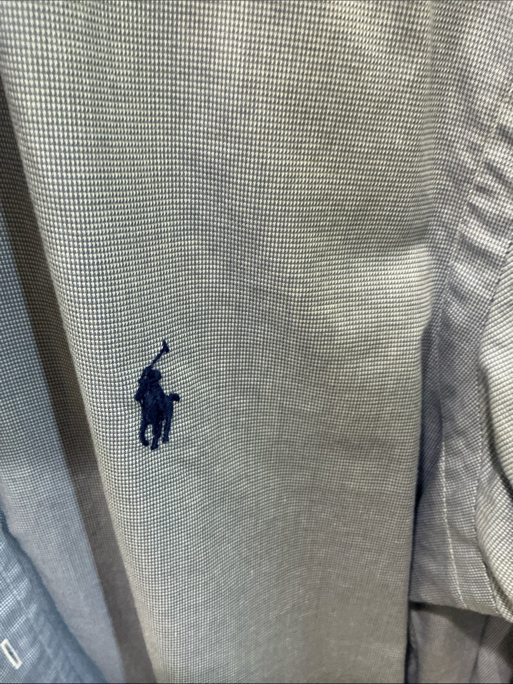Ralph Lauren Men's Light Blue Button-Down Oxford Shirt - Picture 3 of 3